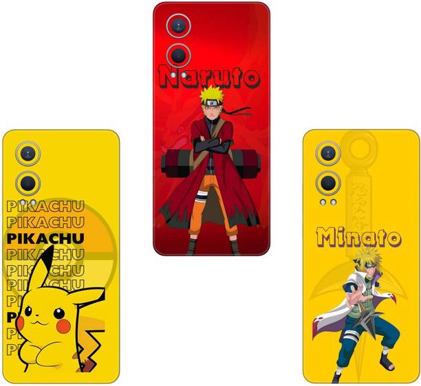 AMTHA AMTHA TECNO SPARK 5 KD7H(PACK OF 3)Camera&Back Protector Premium Vinyl Mobile Skin