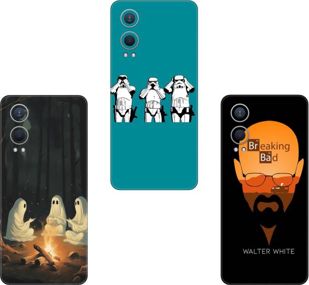 AMTHA AMTHA VIVO Y18E(PACK OF 3)Camera&Back Protector Premium Vinyl Mobile Skin