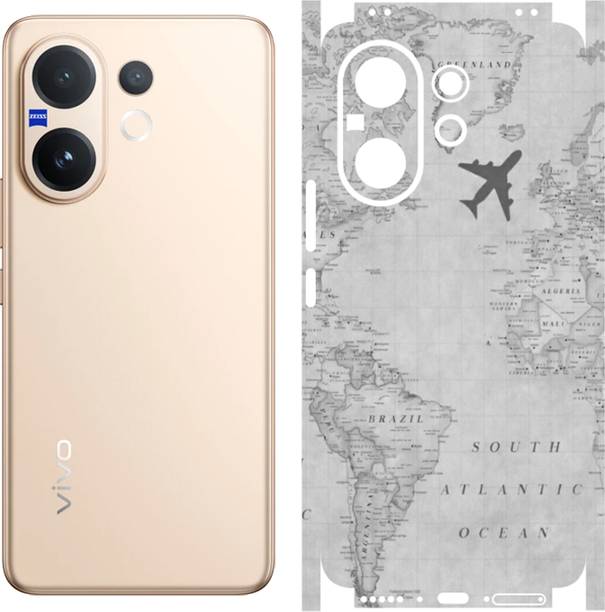 yuvu77 Full back skin for Vivo V60 5g, Scratch & Bubble Free Mobile Skin