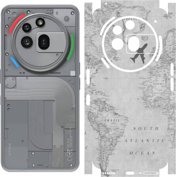 yuvu77 Full back skin for Nothing Phone (3a) Pro 5G, Scratch & Bubble Free Mobile Skin