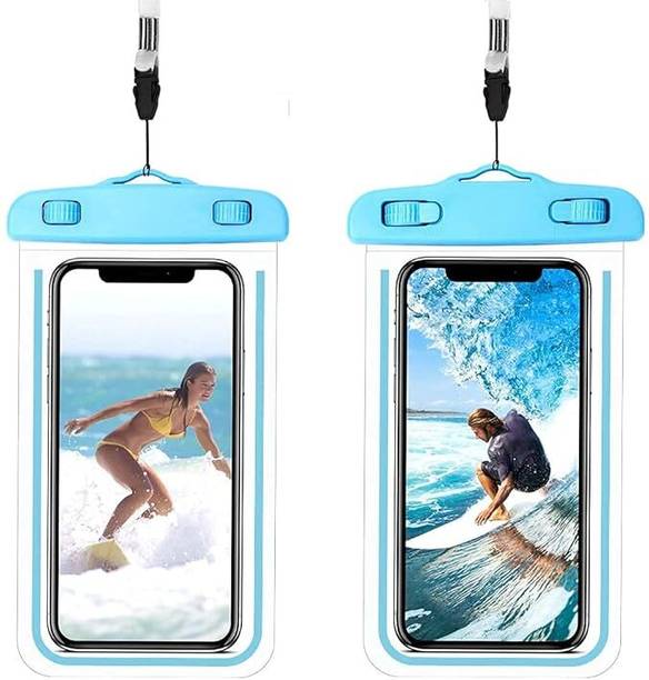 TAPAHPRIYAY 2pcs Universal Waterproof Pouch Cellphone Dry Bag Case Mobile Skin