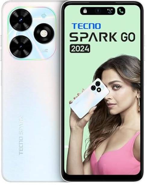 Tecno Spark Go 2024 (Mystery White, 128 GB)