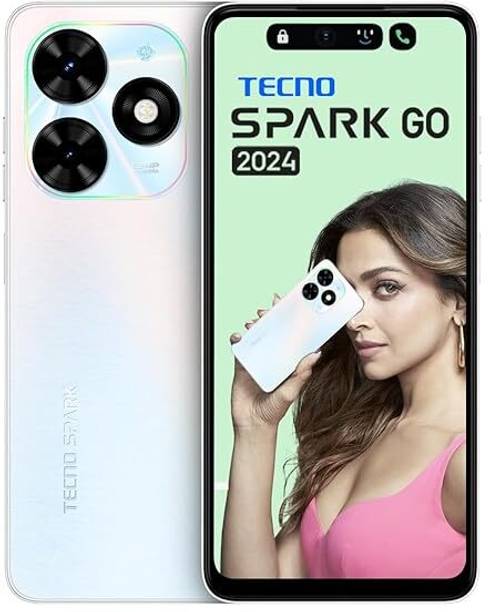 Tecno Spark Go 2024 (Mystery White, 128 GB)