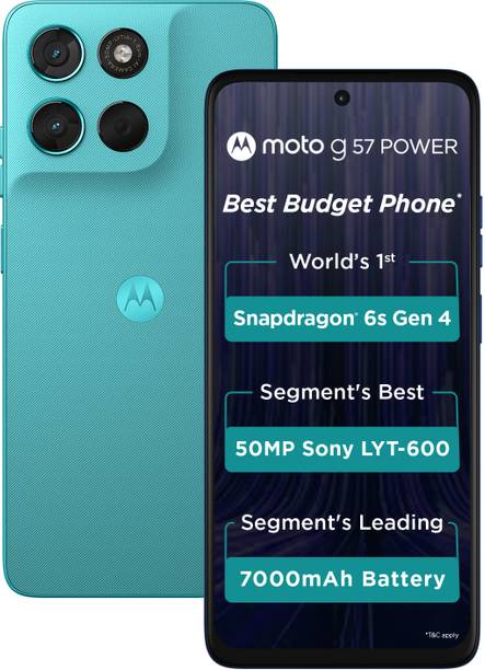 MOTOROLA g57 power 5G (Pantone Fluidity, 128 GB)