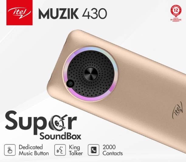 itel ik 430 | 2.4 inch Big Display | 3000 mAh Battery | 2000 Contacts | it 5093