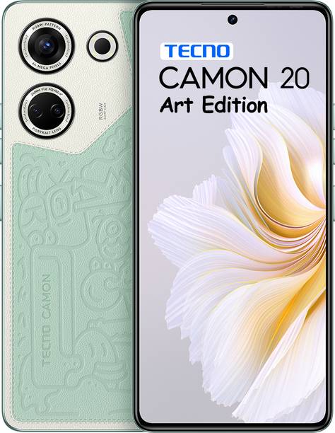 Tecno Camon 20 4G with FHD + Big AMOLED Display (Art Edition, 256 GB)