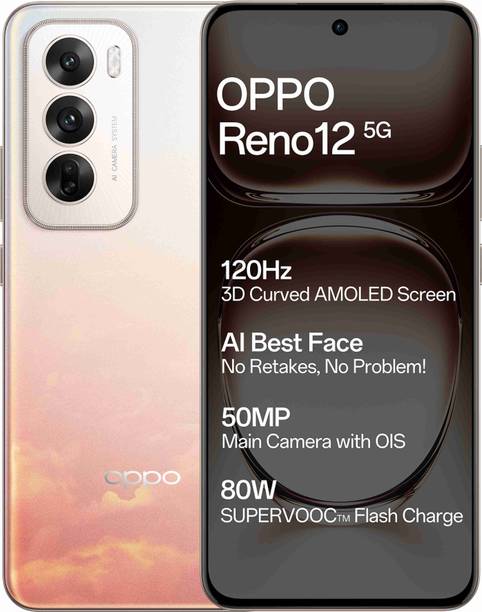 OPPO Reno12 5g (Sunset Peach, 256 GB) (8 GB RAM)
