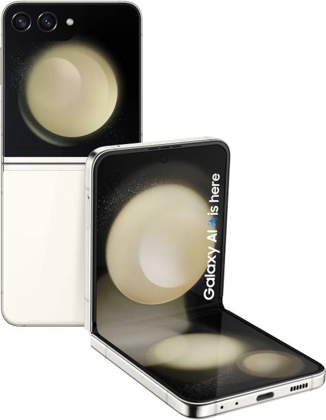 Samsung Galaxy Z Flip5 (Cream, 256 GB)