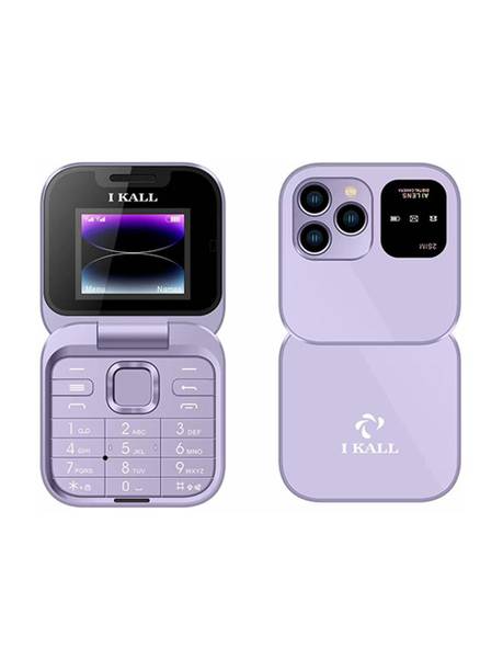 I Kall A5 Flip Mobile Phone - FM Radio, King Voice, Call & SMS Indicator Light