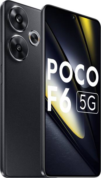 POCO F6 5G (Black, 256 GB)  (12 GB RAM)