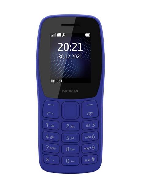 Nokia 105 Single SIM, Keypad Mobile Phone with Wireless FM Radio