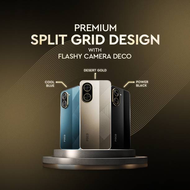 POCO C71 – Locked with Airtel Prepaid (Desert Gold, 64 GB)