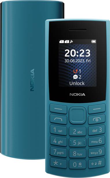 Nokia 106 4G Keypad Mobile, Long-Lasting Battery, MicroSD Card Slot
