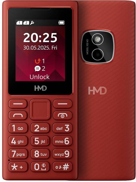 hmd 102 4G Feature Phone with Cloud Phone Apps, Type C Fast Charging