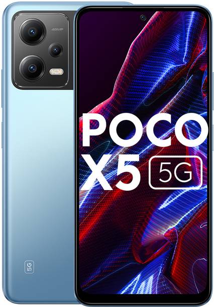 POCO X5 5G (Wildcat Blue, 128 GB)