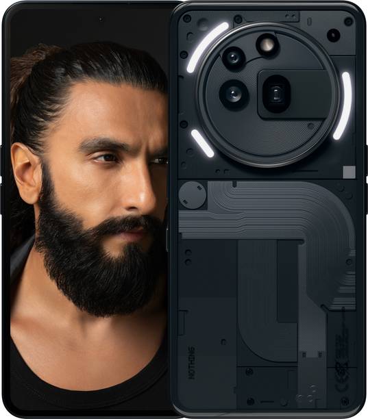 Nothing Phone (3a) Pro (Black, 256 GB)