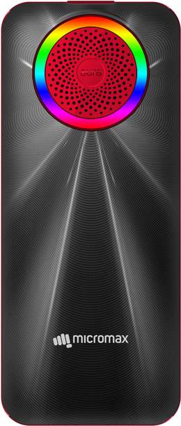 Micromax S116  (Black+Red)