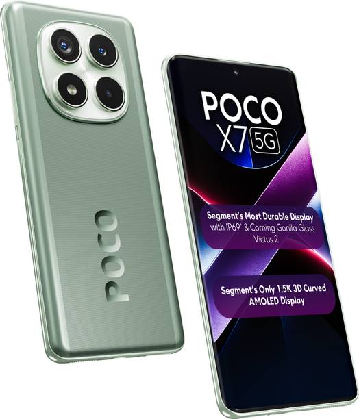 POCO X7 5G (Glacier Green, 256 GB)