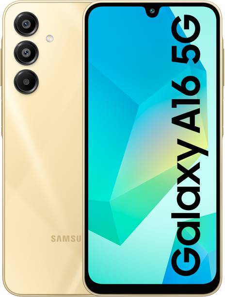 SAMSUNG Galaxy A16 5G (Gold, 128 GB) (8 GB RAM)