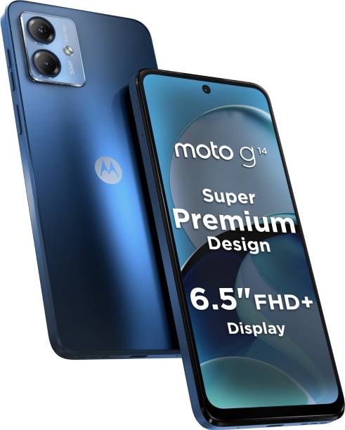 MOTOROLA g14 (Sky Blue, 128 GB)