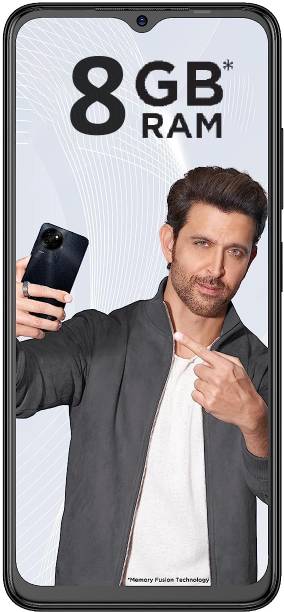 itel S23 with Dual Sim| 50MP Rear Camera| 5000mAh Battery|Expandable Upto 1 TB (Starry Black, 128 GB)