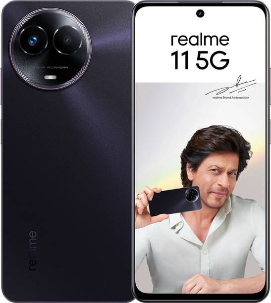 realme 11 5G (Glory Black, 128 GB)