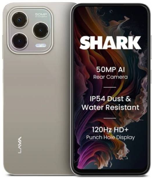 LAVA Shark (Titanium Gold, 64 GB) (4 GB RAM)
