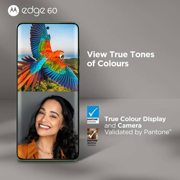 MOTOROLA Edge 60 5G (PANTONE Shamrock, 256 GB)  (12 GB RAM)