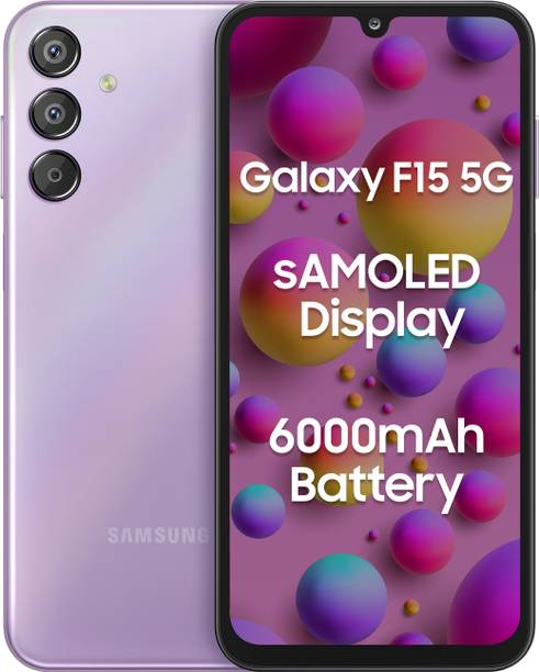 SAMSUNG Galaxy F15 5G (Groovy Violet, 128 GB) (6 GB RAM)