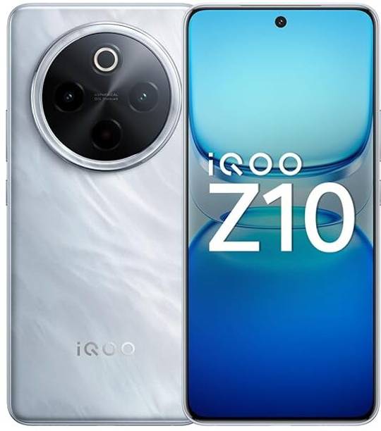 IQOO Z10 5G (Silver, 256 GB)
