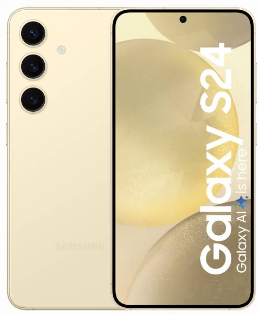 SAMSUNG Galaxy S24 5G (Amber Yellow, 512 GB)