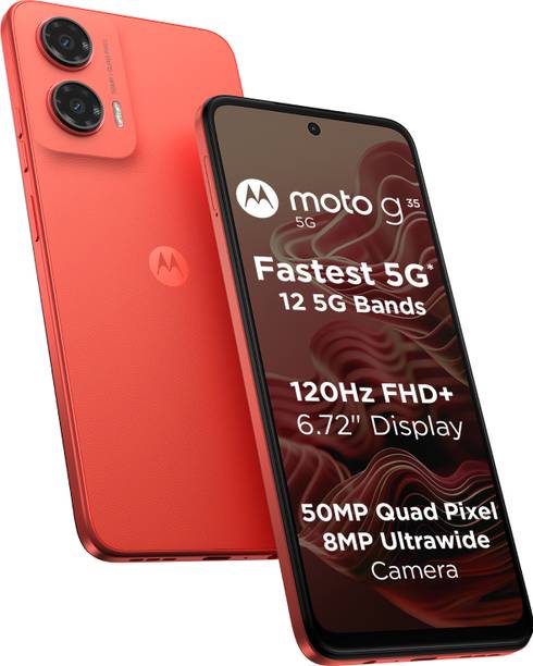 MOTOROLA g35 5G (Guava Red, 128 GB)
