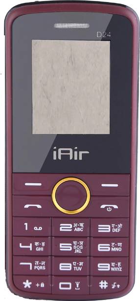 IAIR D24 Dual Sim Keypad Phone | 1200 mAH Battery & Big 1.88 Inch Display