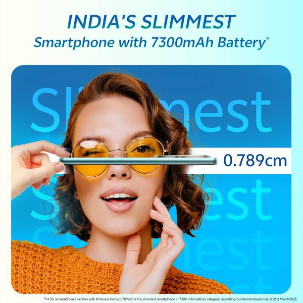 vivo T4 5G (Emerald Blaze, 256 GB)