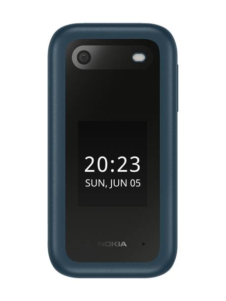 Nokia 2660 Flip 4G Volte Dual SIM keypad Phone, Dual Screen, MP3 Player