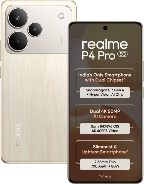 realme P4 Pro 5G (Birch Wood, 256 GB)