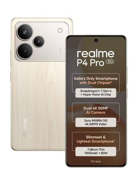 realme P4 Pro 5G (Birch Wood, 256 GB)