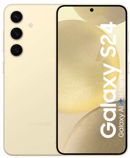 SAMSUNG Galaxy S24 5G (Amber Yellow, 256 GB)