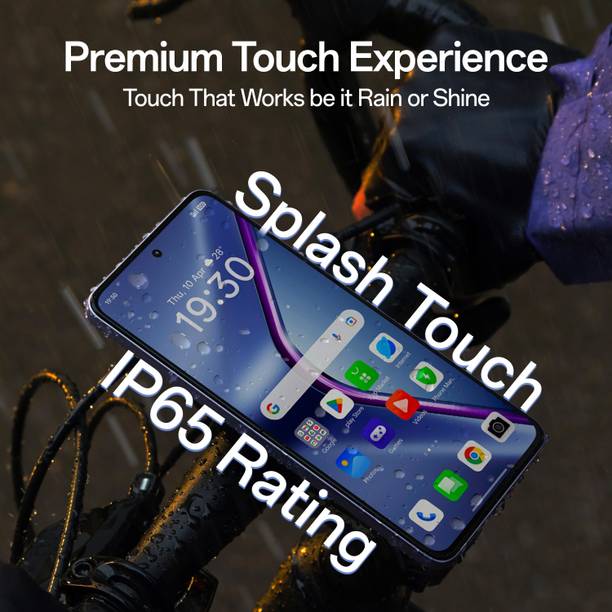 OPPO K13 5G with 7000mAh and 80W SUPERVOOC Charger In-The-Box (Icy Purple, 128 GB)