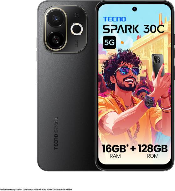 Tecno Spark 30C 5G (Midnight Shadow, 64 GB)