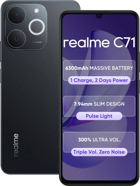 realme C71 (Obsidian Black, 128 GB)