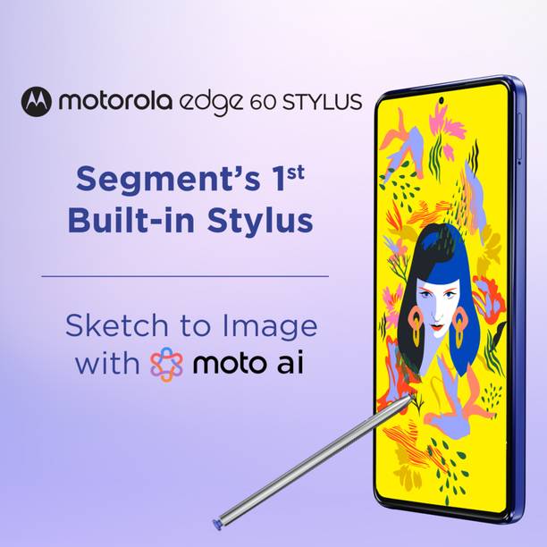 MOTOROLA Edge 60 Stylus (PANTONE Surf the Web, 256 GB)