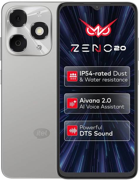 itel ZENO 20 (Space Titanium, 128 GB)