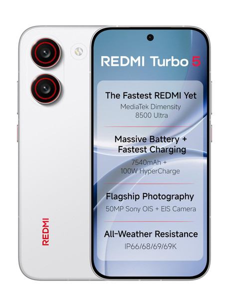 Official product image of Redmi Turbo 5
