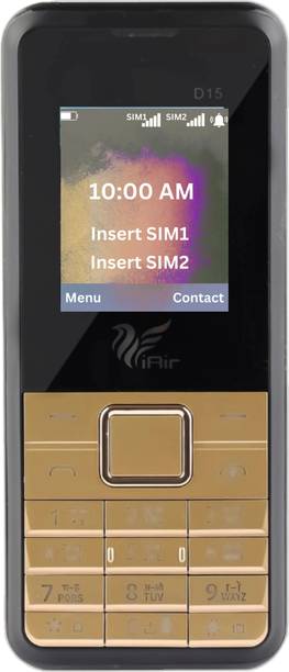 IAIR D15 Dual Sim Keypad Phone | 2800 mAH Battery & Big 1.88 Inch Display