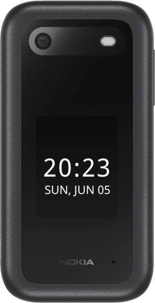 Nokia 2660 Flip 4G Volte Black keypad Mobile with Dual ...