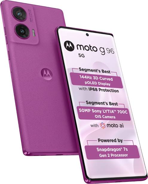MOTOROLA G96 5G (Pantone Cattleya Orchid, 128 GB)