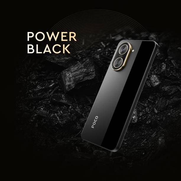 POCO C71 – Locked with Airtel Prepaid (Power Black, 64 GB)