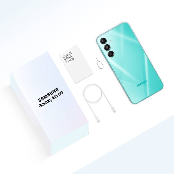 SAMSUNG Galaxy A16 5G (Light Green, 128 GB)  (8 GB RAM)