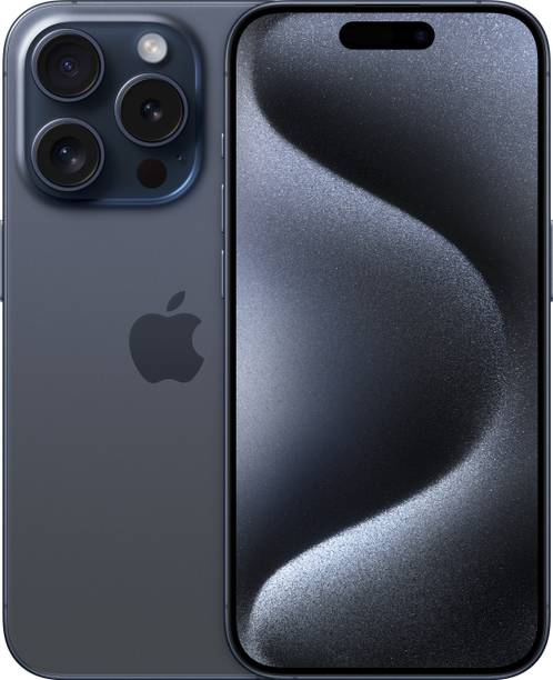 APPLE iPhone 15 Pro (Blue Titanium, 256 GB)